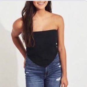 Black hollister tube top